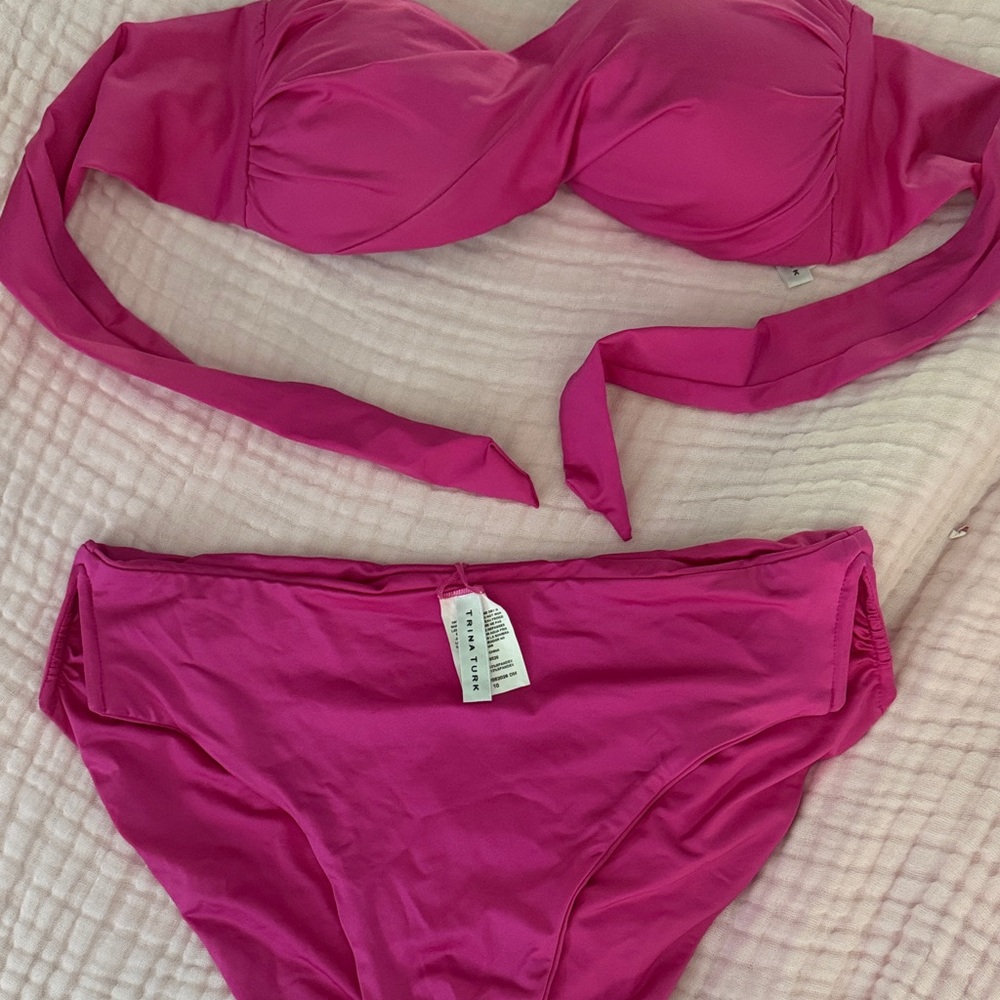 Trina Turk Pink Bikini Set